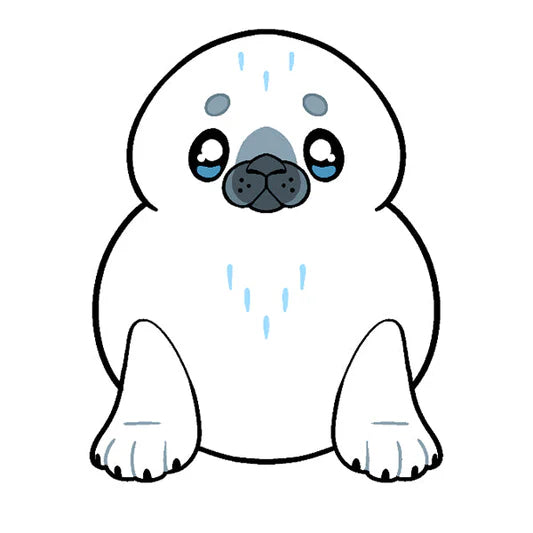 Mini Squishable Harp Seal