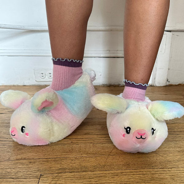 Tie Dye Bunny Slipper